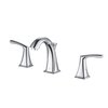Kibi Stonehenge Bathroom Sink 8" Widespread Faucet with Drain Assembly KBF1015CH